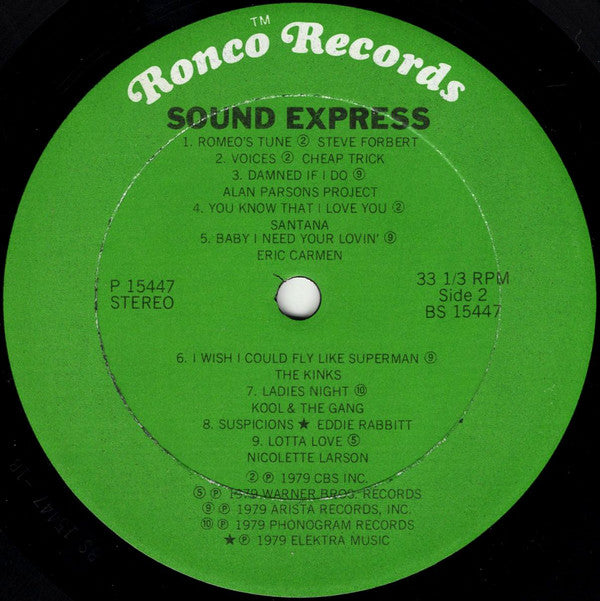 Various : Sound Express (LP, Comp)