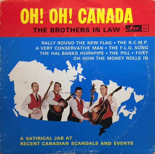 The Brothers-In-Law : Oh! Oh! Canada (LP, Album, Mono)