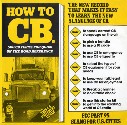 Leif Jensen (6) : How To CB. (LP, Album)
