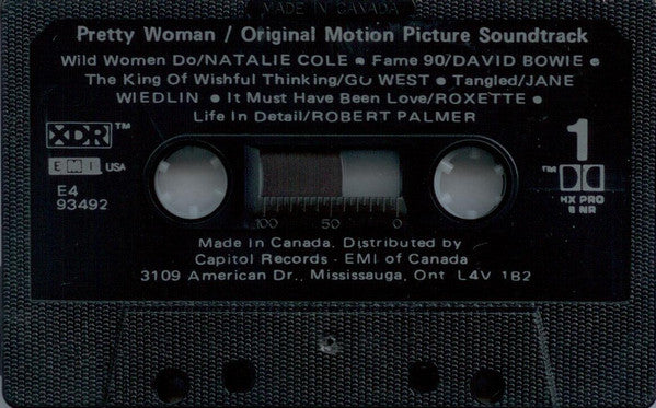 Various : Pretty Woman (Original Motion Picture Soundtrack) (Cass, Album, Comp, Dol)