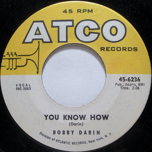 Bobby Darin : Baby Face (7", Single)