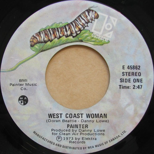 Painter : West Coast Woman / Space Truck (7", Single)