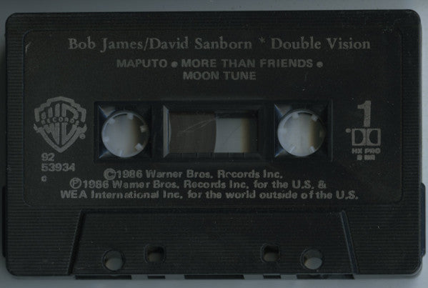 Bob James / David Sanborn : Double Vision (Cass, Album, Dol)