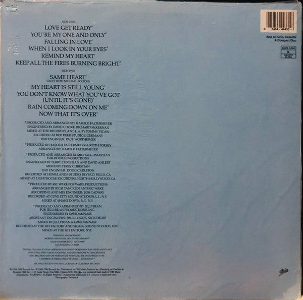 Jennifer Rush : Passion (LP, Album)