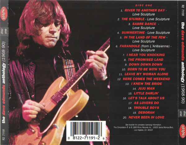 Dave Edmunds : The Dave Edmunds Anthology (1968-90) (2xCD, Comp, RM)