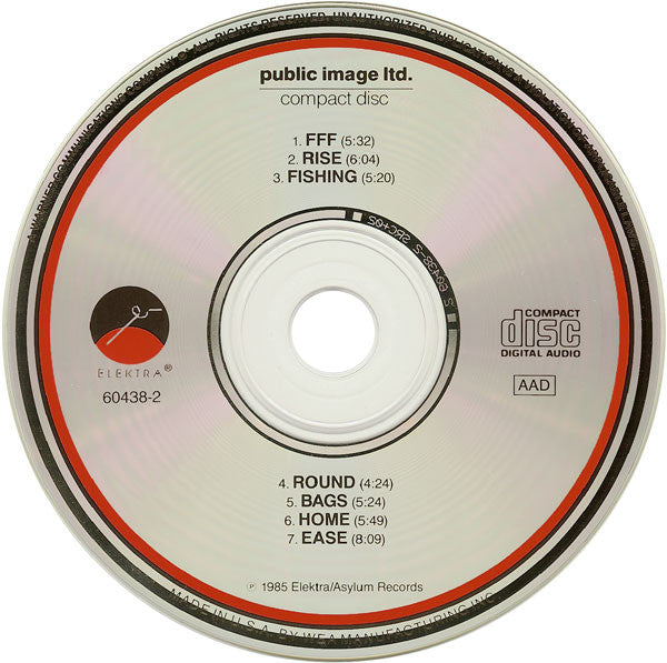 Public Image Limited : Compact Disc (CD, Album)