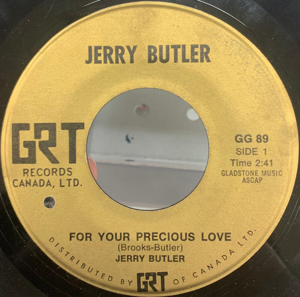 Jerry Butler : For Your Precious Love (7")