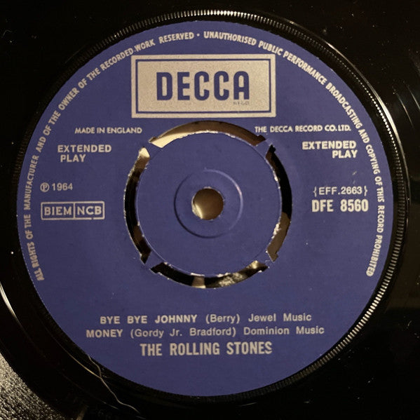 The Rolling Stones : The Rolling Stones (7", EP, Mono, RP)