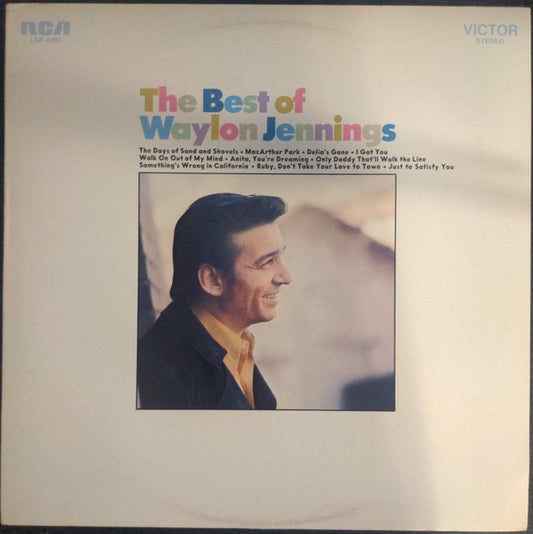 Waylon Jennings : The Best Of Waylon Jennings (LP, Comp)