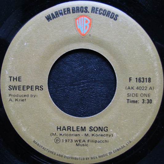 The Sweepers : Harlem Song / Something's Real (7", Single)