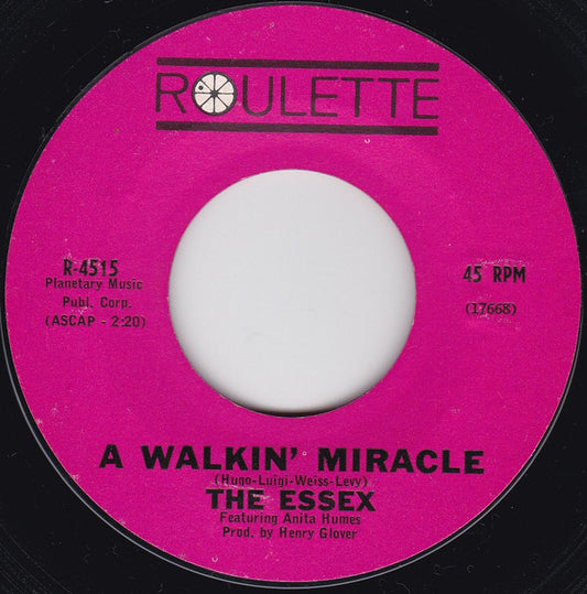 The Essex : A Walkin' Miracle (7", Single)