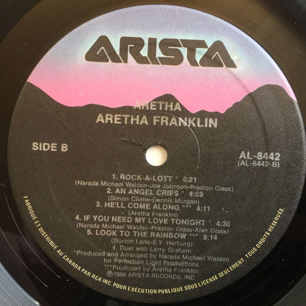 Aretha Franklin : Aretha (LP, Album)