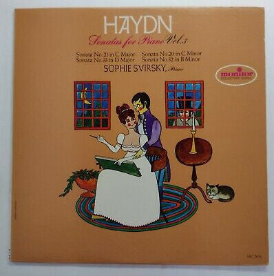 Joseph Haydn, Sophie Svirsky : Sonatas for Piano, Vol. 3 (LP, Album)