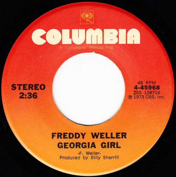 Freddy Weller : I've Just Got To Know (How Loving You Would Be) (7")