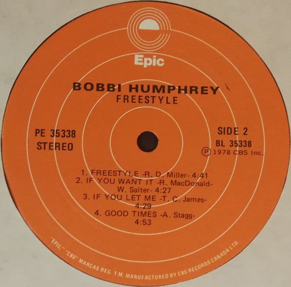 Bobbi Humphrey : Freestyle (LP, Album)