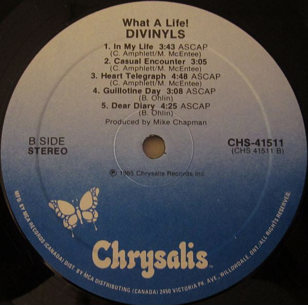 Divinyls : What A Life! (LP, Album)
