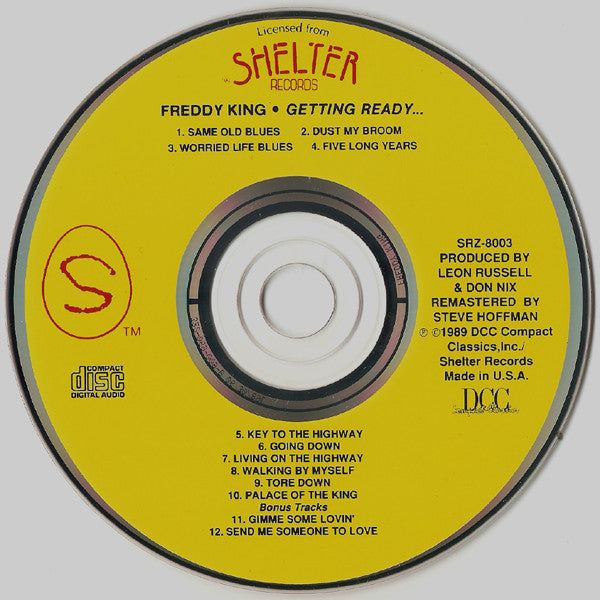 Freddie King : Getting Ready... (CD, Album)