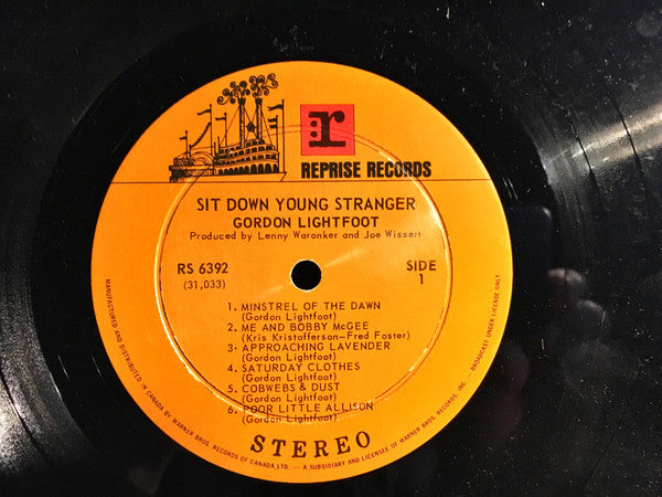 Gordon Lightfoot : If You Could Read My Mind (LP, Album)