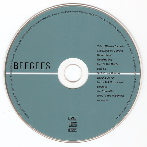 Bee Gees : This Is Where I Came In (HDCD, Album, Enh)