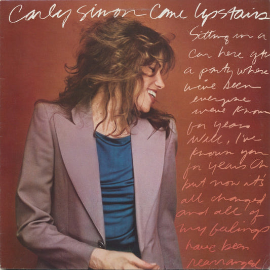 Carly Simon : Come Upstairs (LP, Album)