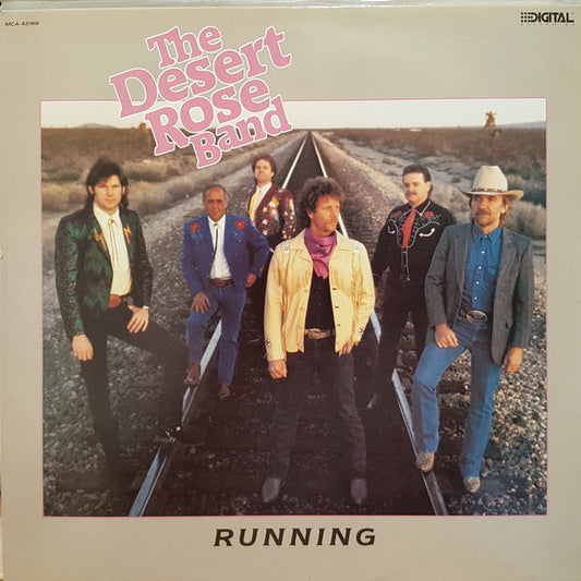 Desert Rose Band : Running (LP, Album)