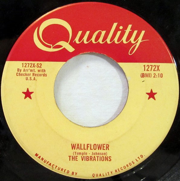 The Vibrations : The Watusi / Wallflower (7", Single)