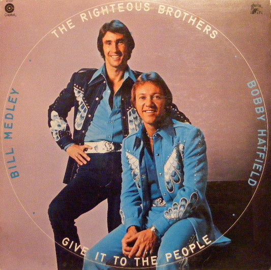 The Righteous Brothers : Give It To The People (LP, Album)