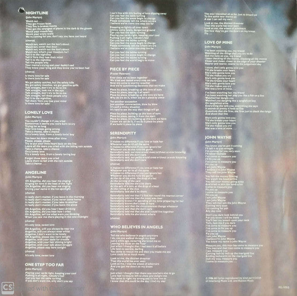 John Martyn : Piece By Piece (LP, Album)