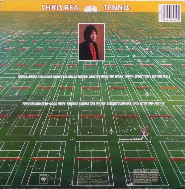 Chris Rea : Tennis (LP, Album)
