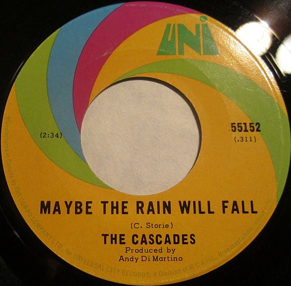 The Cascades (2) : Maybe The Rain Will Fall (7")