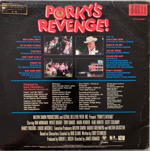 Various : Porky's Revenge! (LP, Comp)