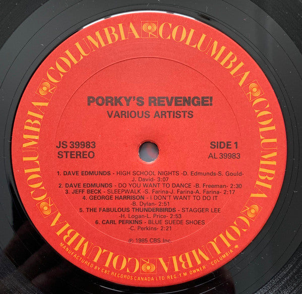 Various : Porky's Revenge! (LP, Comp)