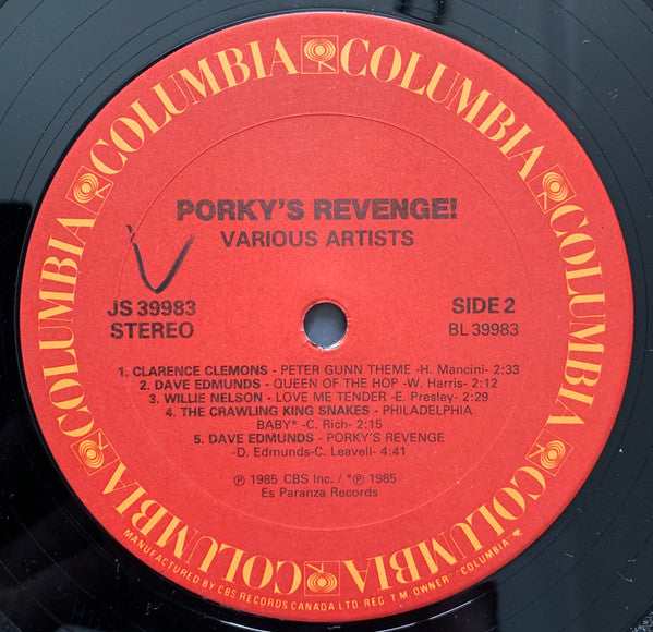 Various : Porky's Revenge! (LP, Comp)