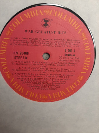 War : Greatest Hits (LP, Comp)