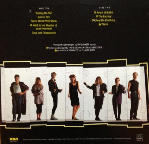 The Parachute Club : Small Victories (LP, Album)