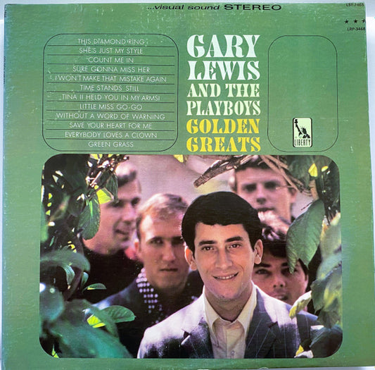 Gary Lewis & The Playboys :  Golden Greats (LP, Album, Comp, Win)