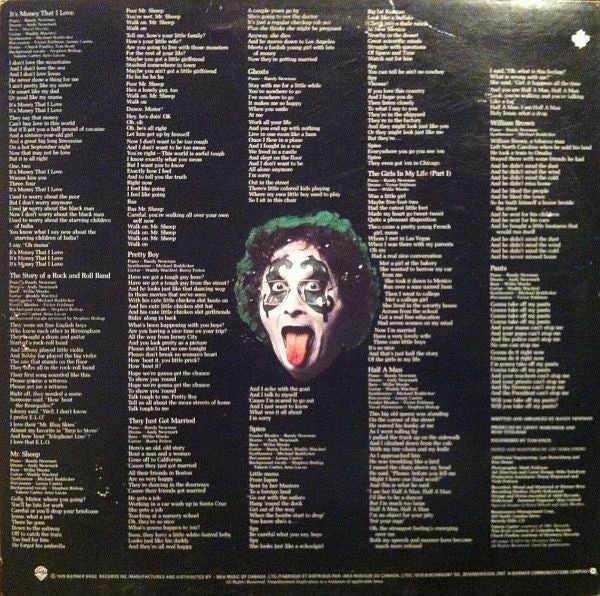 Randy Newman : Born Again (LP, Album)