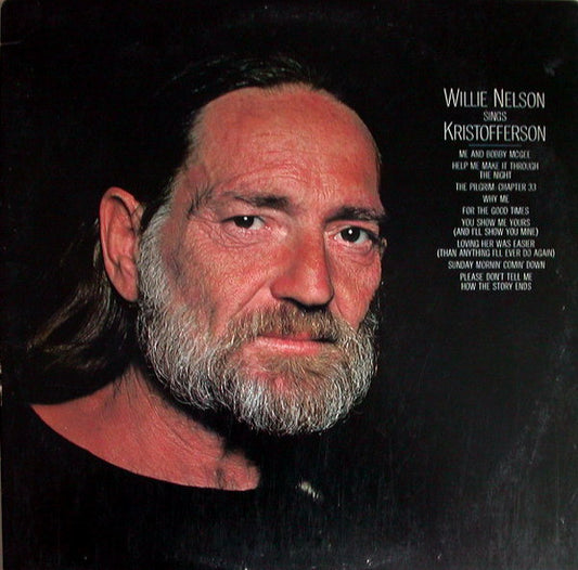 Willie Nelson : Willie Nelson Sings Kristofferson (LP, Album)