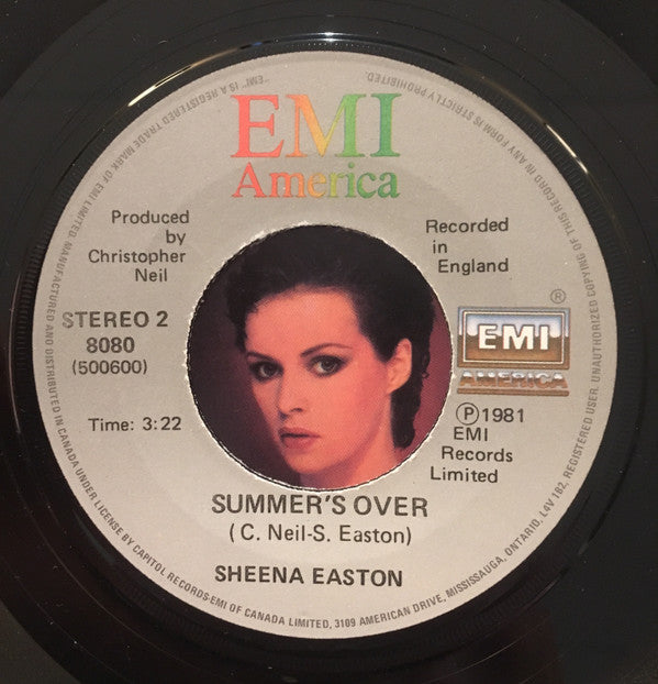 Sheena Easton : Modern Girl (7", Single)