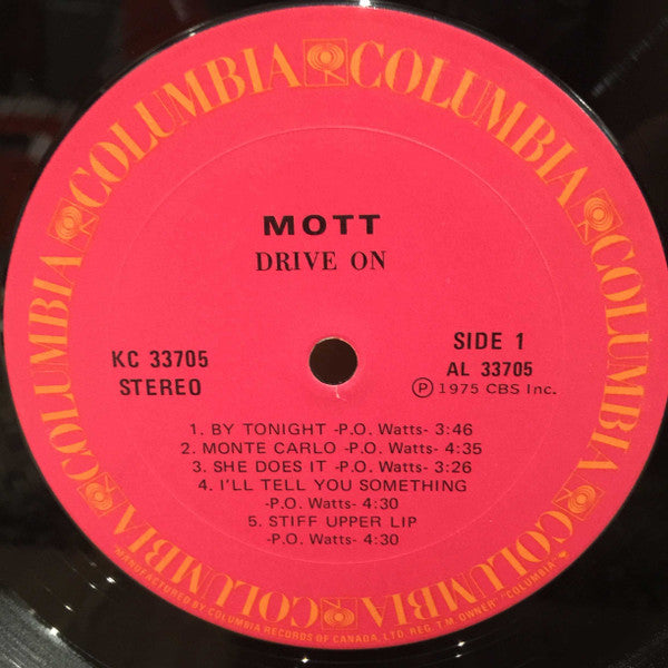 Mott (3) : Drive On (LP, Album)