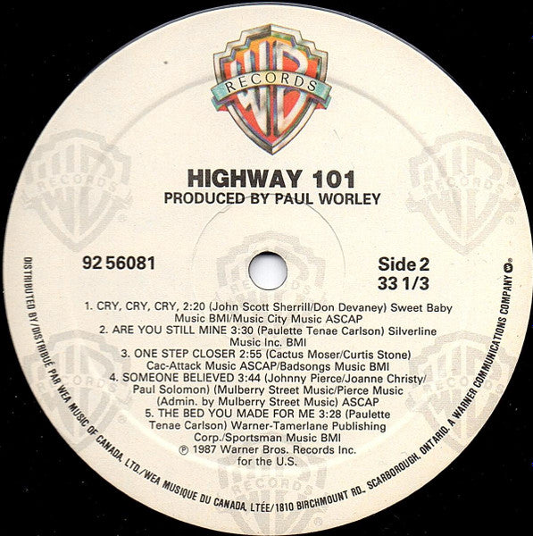 Highway 101 : Highway 101 (LP, Album)
