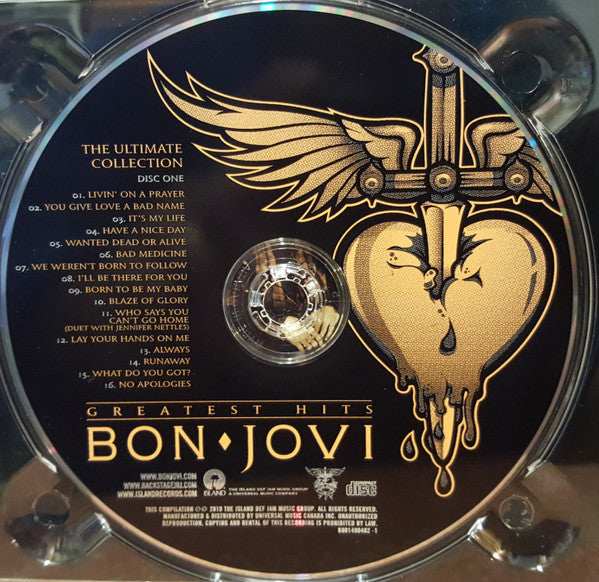 Bon Jovi : Greatest Hits: The Ultimate Collection (2xCD, Comp)