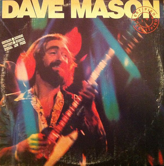 Dave Mason : Certified Live (2xLP, Album)