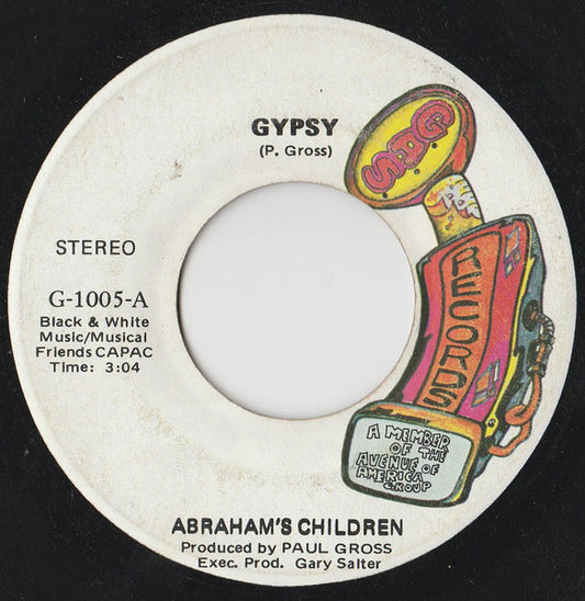 Abraham's Children : Gypsy (7", Single)