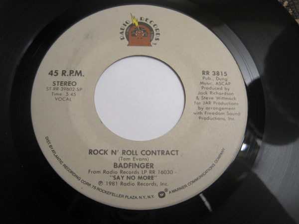 Badfinger : I Got You / Rock N' Roll Contract (7")