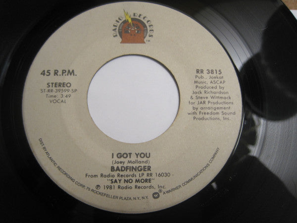 Badfinger : I Got You / Rock N' Roll Contract (7")