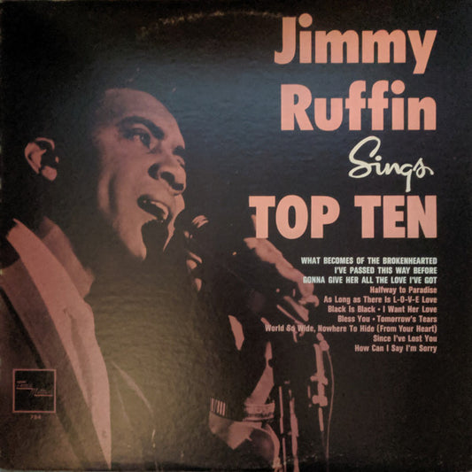 Jimmy Ruffin : Sings Top Ten (LP, Album, Mono)