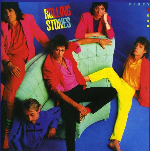 The Rolling Stones : Dirty Work (LP, Album, RE, RM, 180)