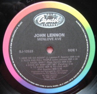 John Lennon : Menlove Ave. (LP, Album)