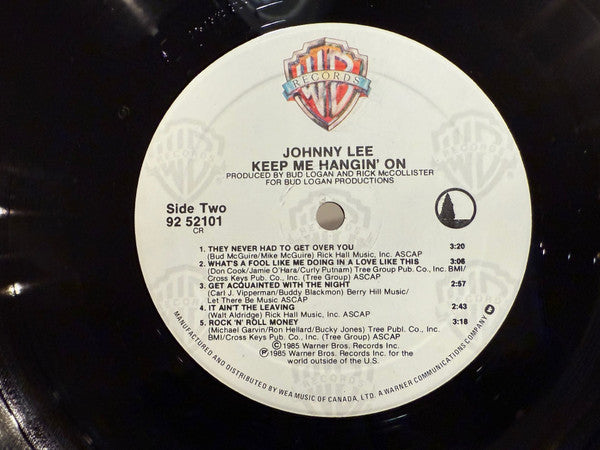 Johnny Lee (3) : Keep Me Hangin' On (LP, Album)